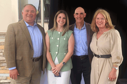 Rep. Lawrence joined former Pennsylvania Secretary of Health Keara Klinepeter, ChristianaCare Senior Vice President Doug Azar and ChristianaCare Chief Public Affairs Officer Bettina Tweardy Riveros at the July 25, 2025, ribbon-cutting for the new hospital in West Grove.